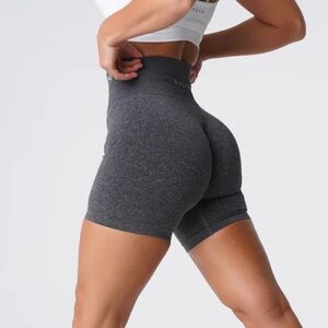 NVGTN Black Speckled Seamless Shorts